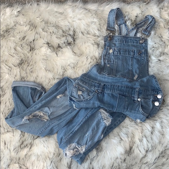 Garage Distressed Overalls - Picture 1 of 5